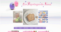 Desktop Screenshot of lespapotagesdenana.com