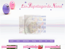 Tablet Screenshot of lespapotagesdenana.com